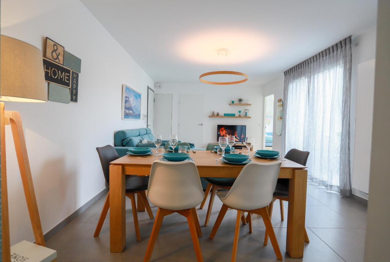 Le Bleu Du 3 Etoiles - Secteur Recherche, Calme & Familiale, A 300m Du & De La Vieille Ville, Garage Prive Apartment